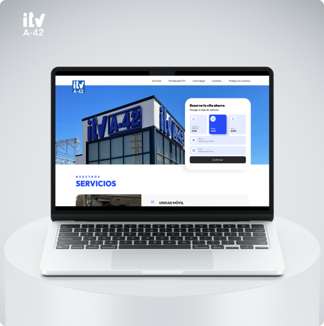 ITV A-42: la reserva de cita en escritorio y en el móvil